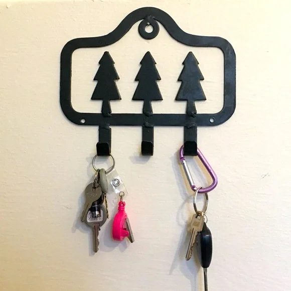 Wrought Iron Key Hook. - Picture 2 of 4